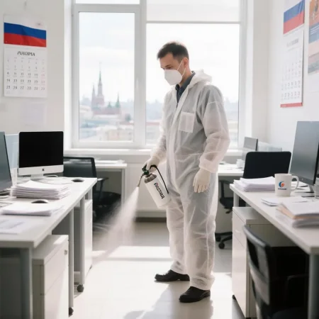 Уничтожение тараканов в офисе